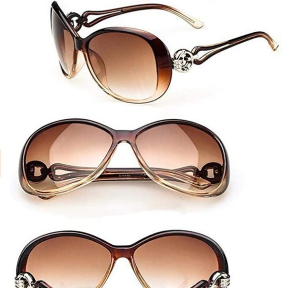 ACECOR WOMENS FASHION OVAL SHAPED UV400 SUNGLASSES - Picture 10 of 13